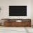 Extendable Wood TV Stand Adjustable Extendable TV Stand with Storage Drawers Modern Television Console Media Console for Living Room