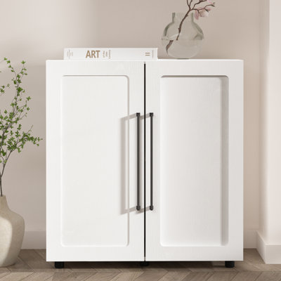 Annamaria Modern Modular Storage Cabinet With Customizable Reversible Doors – Wood Accent Sideboard Organizer and TV Unit For Living Room, Bedroom, Dining Room Or Entryway