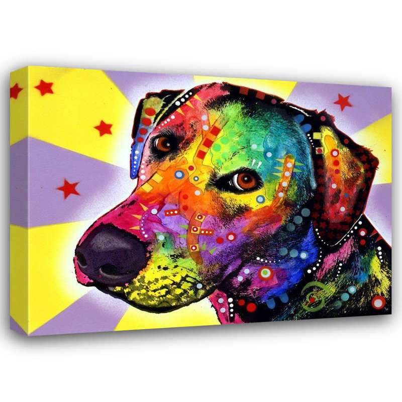 Art sur toile de la collection Dean Russo de Lark Manor ™, titré LAB, H 28 po x l 36 po
