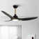 52" 3 - Blade Smart Ceiling Fan with 3CCT Dimmable LED Lights and Remote Control, Compatible with Alexa/Google