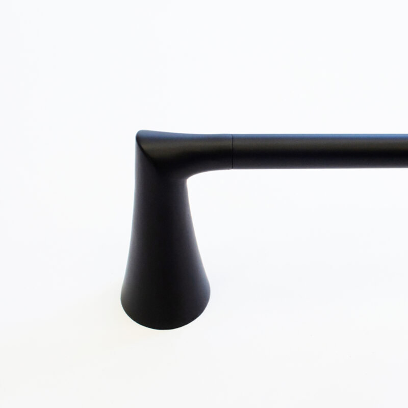 Acadia Towel Bar Matte Black, Matte Black