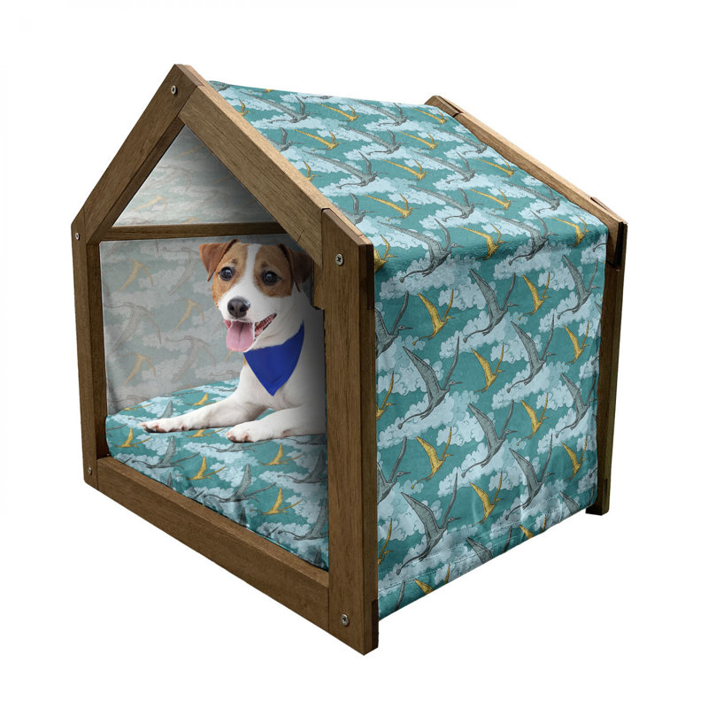 Niche pour chien en bois, H 22,44 po x l 23,62 po x P 17,72 po