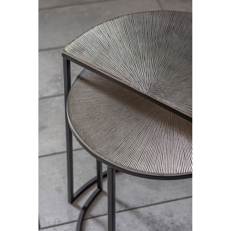 Kirshe 2 Piece Nest of Tables