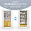 Armoire de rangement en métal 71 po avec 4 tablettes réglables et rangement de garage robuste