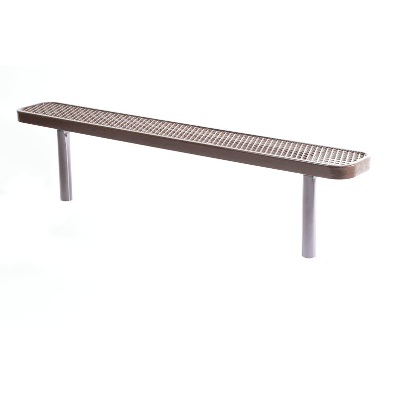 Banc de parc en plastique Myran, Brun