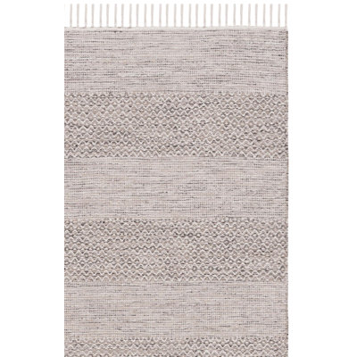 Bester Hand Woven Cotton Geometric Rug