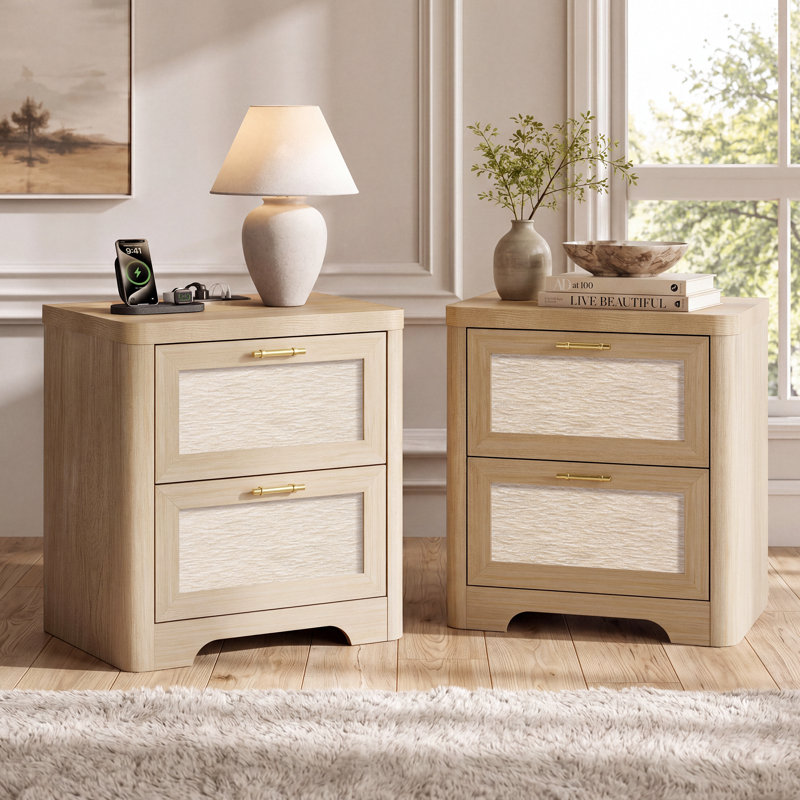 22'' W Nightstand, Ensemble de 2