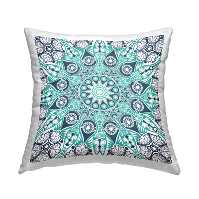 Polyester Throw Square Pillow Cover & Insert