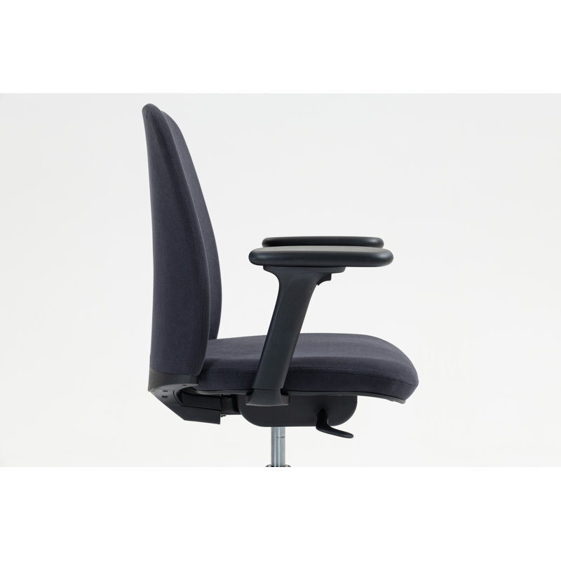 Chaise de dessinateur en mélange de polyester Nadab