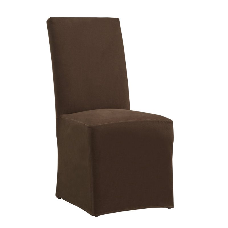 Chaise rembourrée Sela, Brun