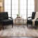 Benton Blue Modern Abstract Stripe Area Rug