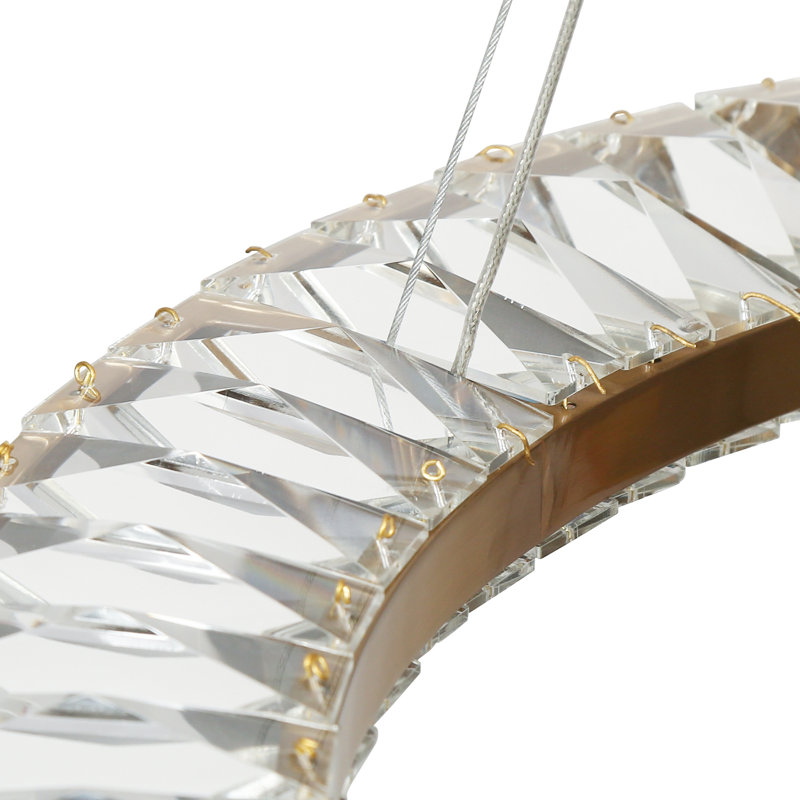 Adekemi Dimmable LED Wagon Wheel Chandelier
