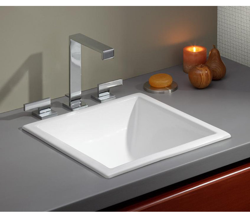 Cheviot Products 16.13 " Vitreous China Square Bathroom Sink