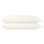 Ensemble de 2 taies d'oreiller en satin de coton biologique certifié Dela GOTS, 400 fils, coton doux à longues fibres