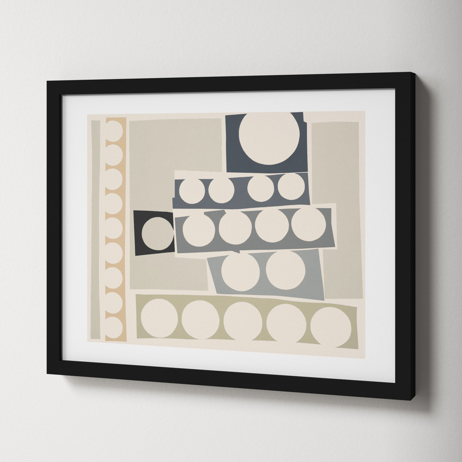 Cosmos 6.0 Print by Lee Lessem, 16" H x 20" W x 1.25" D, Black Framed