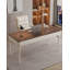 Bureau d'écriture en bois massif de style français French Cream-1528734719