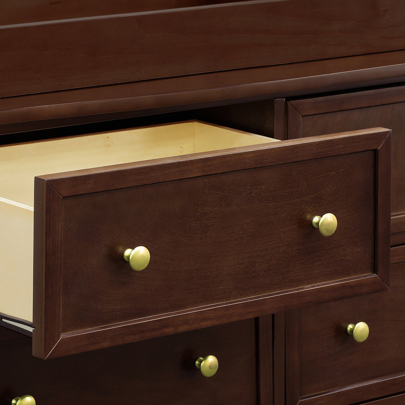 Commode double 6 tiroirs Kalani, Espresso
