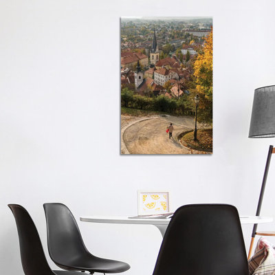 «Late Af après-lumière en Slovénie» par Brenda Tharp - photographie sur toile tendue
