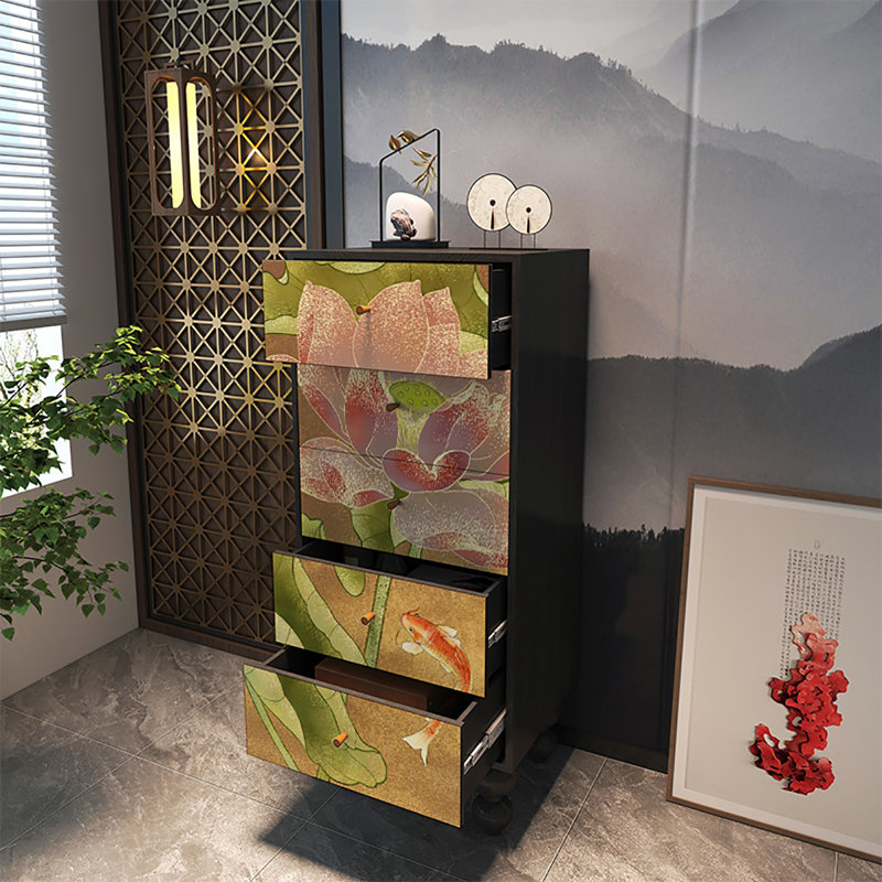 Armoire de rangement rétro à sens avancé