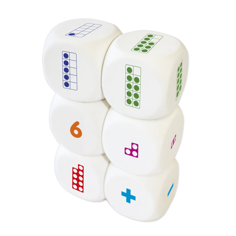 «Number Dice», jeu d'apprentissage éducatif