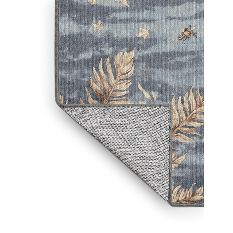 Tapis gris lavable à la machine, Tapis de couloir 2 pi x 4 pi