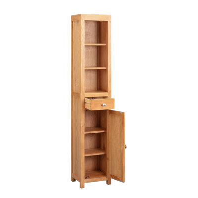 Hatcher Solid Wood Linen Cabinet