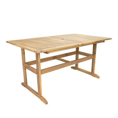 Hatteras Acacia Wood Outdoor Dining Table