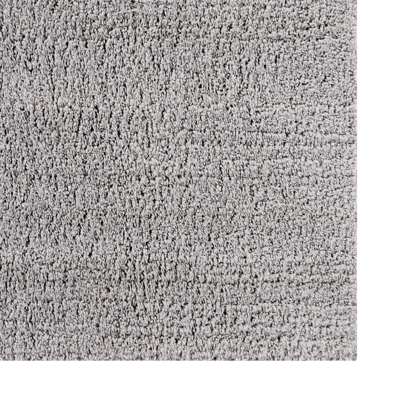 Tapis de salle de bain Micro, Gris, Rond 30 po