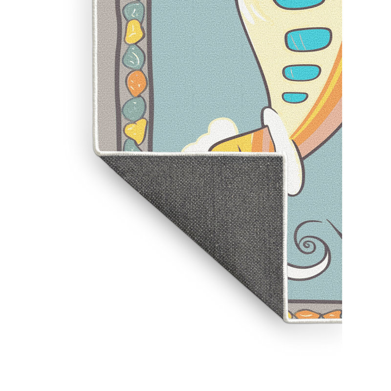 Tapis pour enfant Zoomie, Rectangulaire 2 pi x 3 pi