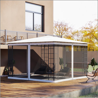 Filet de remplacement en filet de remplacement 10 pi x 12 pi Outsunny