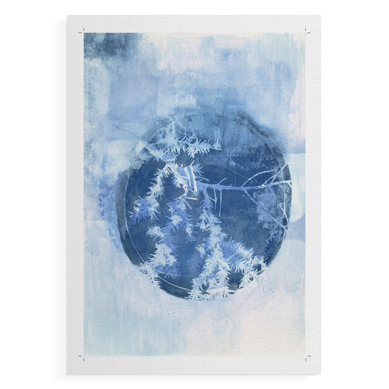 Ciel d'hiver - Impression sur toile seulement - NON-CADRE, H 60 po x l 40 po