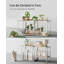 Aly 80cm W Metal Height -Adjustable Shelving Unit-28213590-9244188