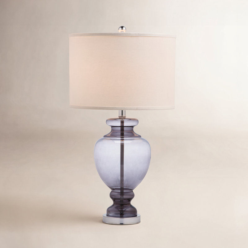 Briggs 28" Table Lamp, Gray, 1