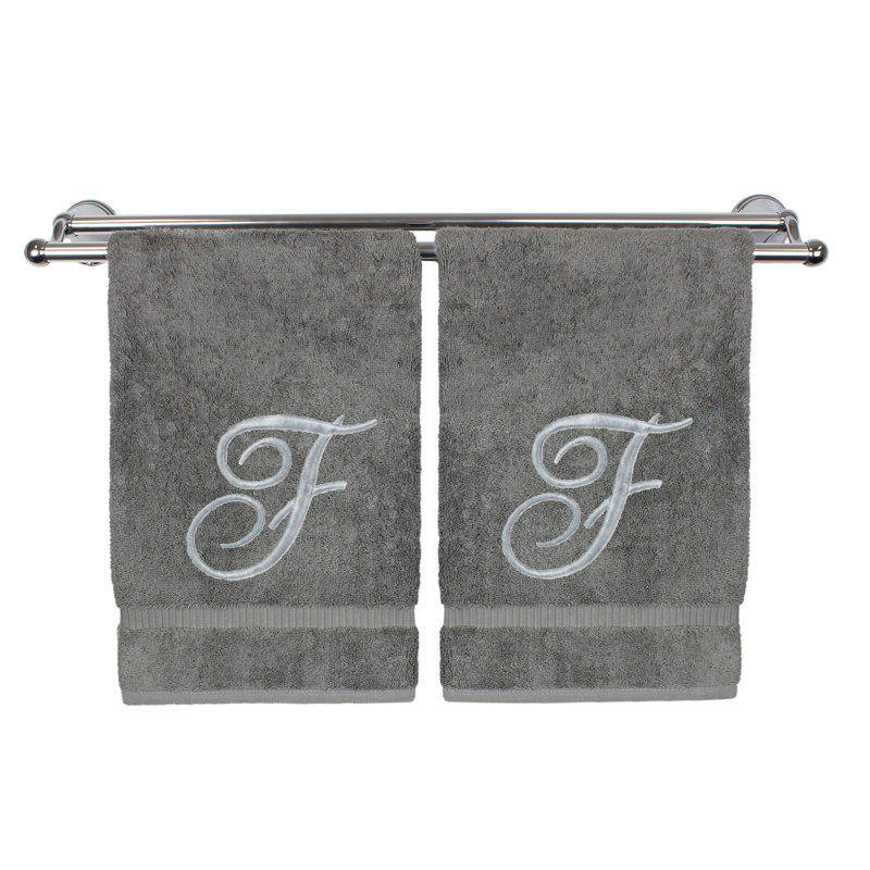 Super Plush Hand Towel, F, Gray/Silver