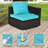 Ravenel 4 - Person Patio Conversation Set with Cushions
