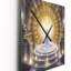 Horloge murale Bouddha blanc-25244383