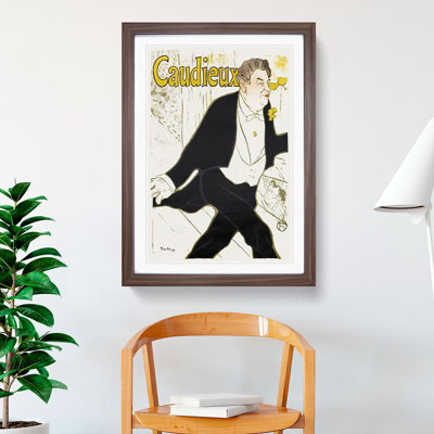 Caudious by Henri de Toulouse-Lautrec - Picture Frame Painting