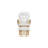 Cleo Wooden Glider and Ottoman