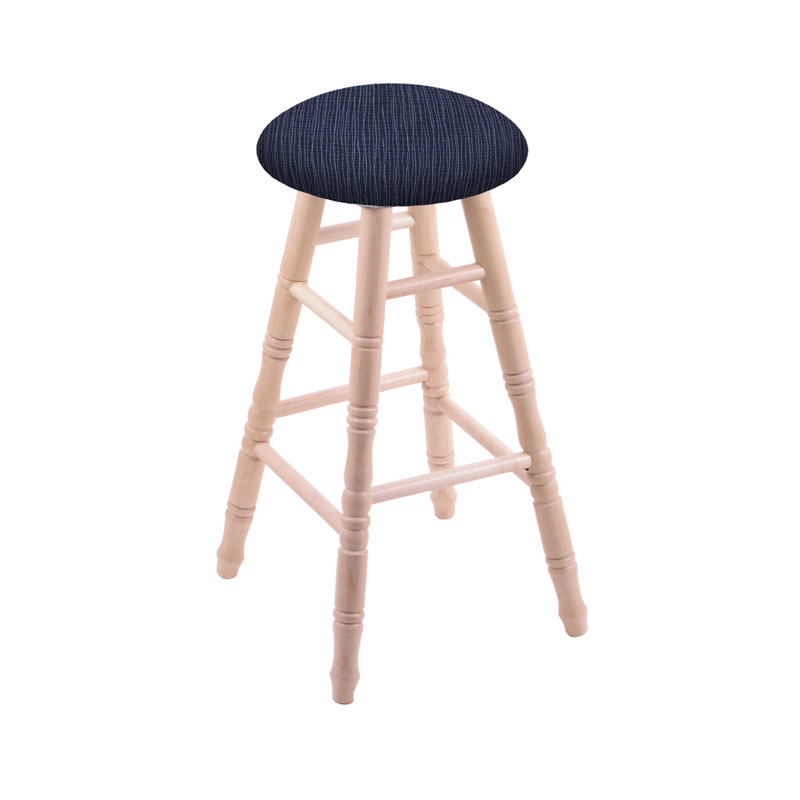 Tabouret tournant 30", Chêne Naturel, Ancre graphique, Très grand (siège d'une hauteur de 36 po)