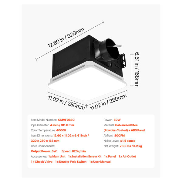 Dimensions du produit