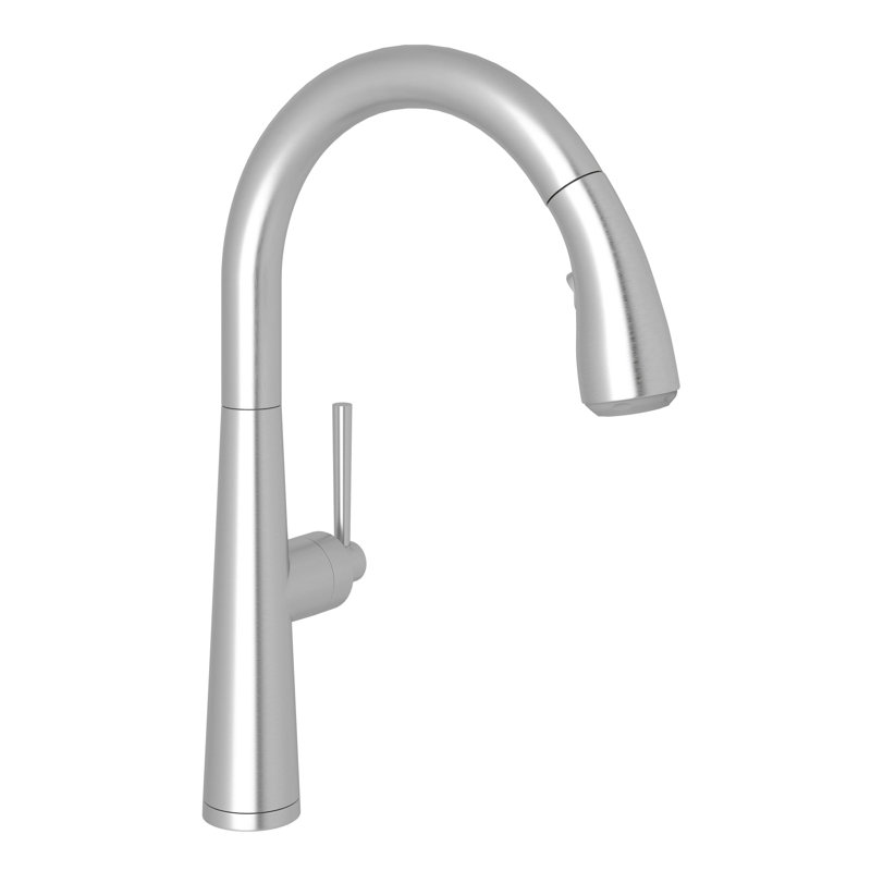Stainless Steel Modern Pull-Out Spray Kitchen Faucet