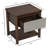 Solterra Modern Wooden Platform Bed With Two Nightstands-118620051-118620052