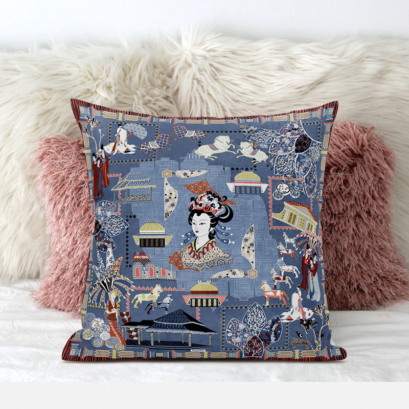 Indoor / Outdoor Square Cushion, 51cm H x 51cm W