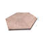 Marbre ondulé naturel texturé 3D Hexagon FS pour mur, 1 boîte de 12 pièces