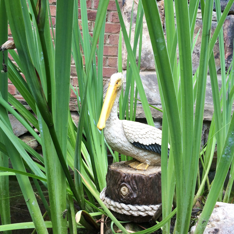 Life's a Beach Summer Pelican Nautical Statue