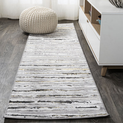 Tapis gris / noir Batten