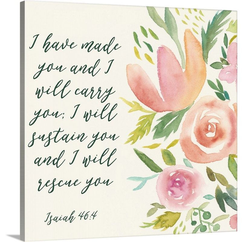 Grace On Grace I par Studio W - reproduction sur toile, Toile tendue, H 20 po x l 20 po x P 1,25 po