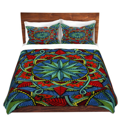Ensembles de housses de couette DiaNoche en microfibre par Ann-Marie Cheung - Mandala magique 01
