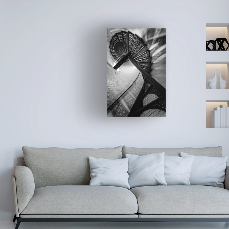 Art mural sur toile tendue - "Keepers Climb" de Rick Berk pour décoration de salon, de chambre à coucher ou de bureau - 22 x 32