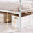 Graceful Scroll Platform Bed with Multiple Size and Color-2103365497-2061060800